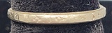 18kt Gold Ladies Band - Size 7, 1.6 G