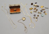 Lot Misc. Jewelry - Gold, Sterling ?