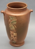 Weller Light Brown Velva Vase - 8¾