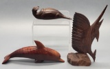 Carved Wood - Including: (9½