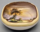 Hand Painted Nippon Footed Bowl