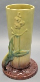 Roseville Pottery Green/Yellow Wincraft Vase - 285-10