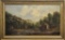 Carl C. Bremer Oil On Canvas - Scenic W/ Old Mill, Dated 1880, Frame Has Mi