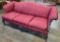 Circa Early 1900s Chippendale Style Sofa - 78