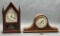 2 Vintage Mantle Clocks - Seth Thomas & Howard Miller