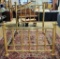 Full Size Antique Brass Bed - Circa  1800s