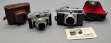Vintage Argus Instant Load 270 Camera W/ Case;     Tower Germany Camera W/