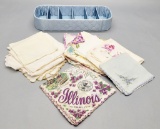 Lot Vintage Ladies Handkerchiefs