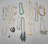 Large Lot Jewelry - 17 Necklaces