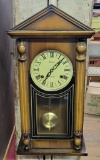 Vintage Wall Clock W/ Key