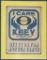 KBEY Kansas City Mo. Radio Station Poster - Framed W/ Glass 20¼
