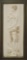 Alexander Backer Co. Hand Painted Plaster Relief Of Nymph From The Fountain