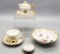 R. S. Germany Hand Painted Pitcher W/ Lid & Underplate;     English Cup & S
