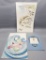 1967 Hand Painted Menu - Wine & Food Society Banquet;     1963 Chilnark Han