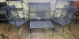 Nice 4-piece Woodard Outdoor Set - Loveseat, 2 Chairs & Coffee Table - LOCA