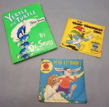Original Yertle The Turtle By Dr. Seuss W/ Cover; 45 RPM Records - The Wood