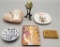 Estate Lot - Includes: 6 Pieces Misc. Smalls, Cloisonne Egg On Stand, Maxim