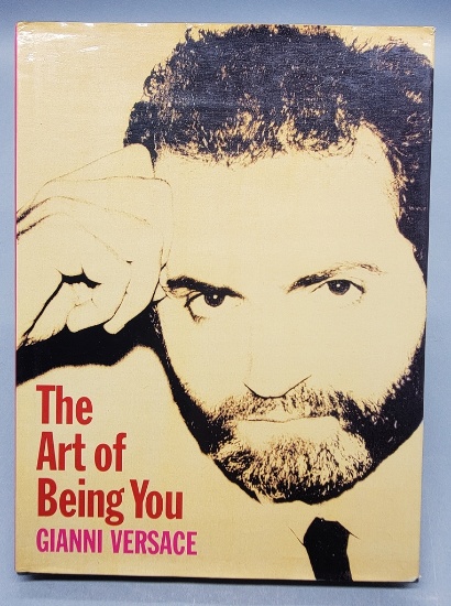 Vintage Book - The Art Of Being You, By Gianni Versace, 10"x13"