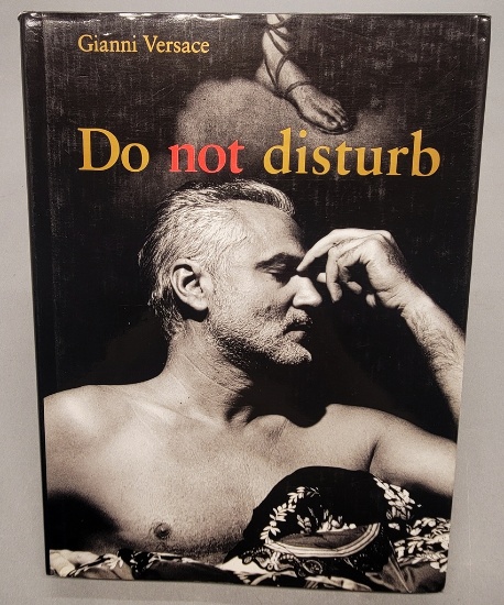 Vintage Book - Do Not Disturb, By Gianni Versace, 10"x13"