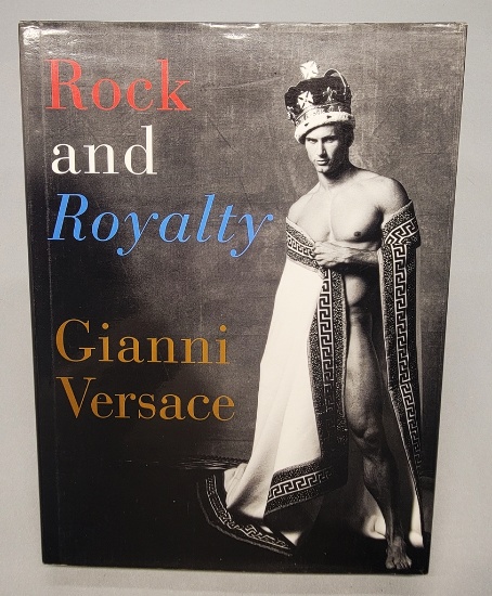 Vintage Book - Rock & Royalty, By Gianni Versace, 10"x13"