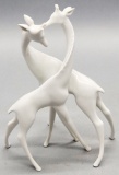 Rare Herend Hungary Figure - Giraffes, 7½