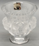 Lalique Art Glass Vase Birds - Dampierre, 5