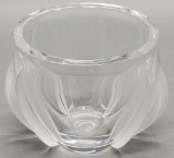 Lalique Art Glass Vase - Tulips, 5¼