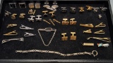 Large Estate Lot - Includes: Cuff Links, Tie Clips Etc.