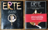 Vintage Book - Erté Art To Wear, The Complete Jewelry, 1991;     Vintage Bo