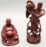 Vintage Hand Carved Buddha - 3½