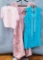 Vintage House Of Lord's Linen Dress - Seagull;     Vintage 1950s Evening Go
