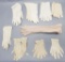 9 Pairs Vintage Ladies' Gloves