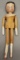 Vintage Folk Art Handmade Jointed Doll - 11½