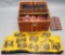 Vintage Erector-Brik Set In Old Record Box