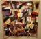 Very Old Crazy Quilt Top In Fragile Condition - Some Loss, 52