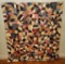 Very Old Crazy Quilt In Fragile Condition - Incredible Piece Of American Fo