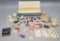 Estate Lot - Vintage Sewing Items, Buttons, Lace Etc.