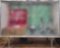 Vintage Floor Display Showcase W/ Solid Sliding Doors - 48
