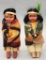 2 Vintage 1940s-50s Skookum Dolls - 6