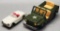 Vintage Tin Litho Army Jeep - 8¼