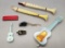 2 Vintage Flutophones;     5 Misc. Vintage Musical Items