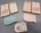 2 Vintage Little Miss Powder Mitts - W/ Original Boxes