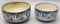2 Vintage Pottery Bowls - Signed, Largest Is 7½