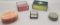 5 Vintage Trinket/Jewelry Boxes - Stained Glass Etc.