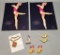 Estate Lot - 8 Pieces Includes: Vintage 1940s Ice Capades Items & Programs,