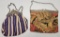 2 Early 1900s Cloth Ladies' Bags