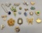 17 Vintage Costume Brooches