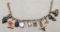 Vintage 1950s Charm Bracelet W/ Charms