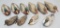 10 Vintage Plastic Duck Decoys
