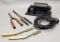 Vintage Early 1900s Westinghouse Electric Curling Heater & Cord;     2 Curl